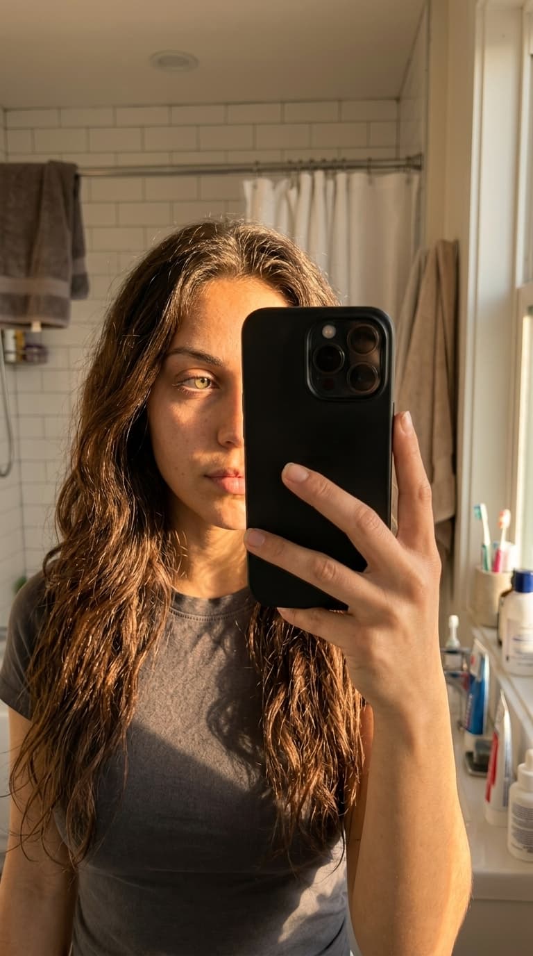 Real smartphone-style selfie from a Bae partner
